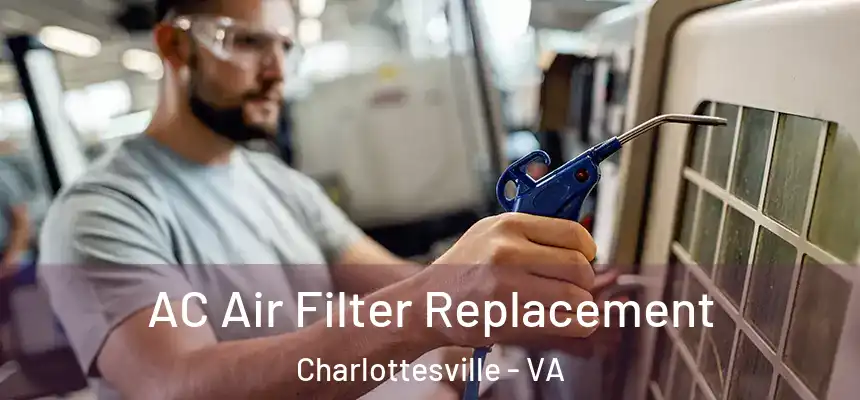 AC Air Filter Replacement Charlottesville - VA