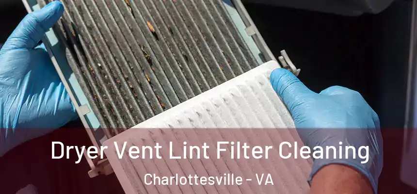 Dryer Vent Lint Filter Cleaning Charlottesville - VA