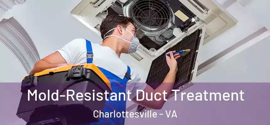 Mold-Resistant Duct Treatment Charlottesville - VA